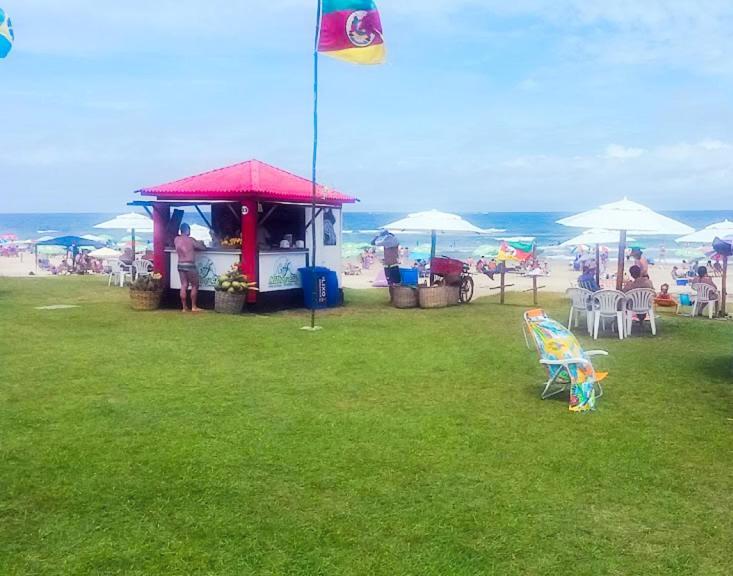 Casa De 2 Quartos Com 2 Ares-Condicionados Em Torres-Rs - Na Mais Bela Praia Gaucha - Cozinha - Banheiro - Tv Smart 32 E Wi-Fi - Estacionamento - Anfitria Superhost No Bnb Villa Ngoại thất bức ảnh
